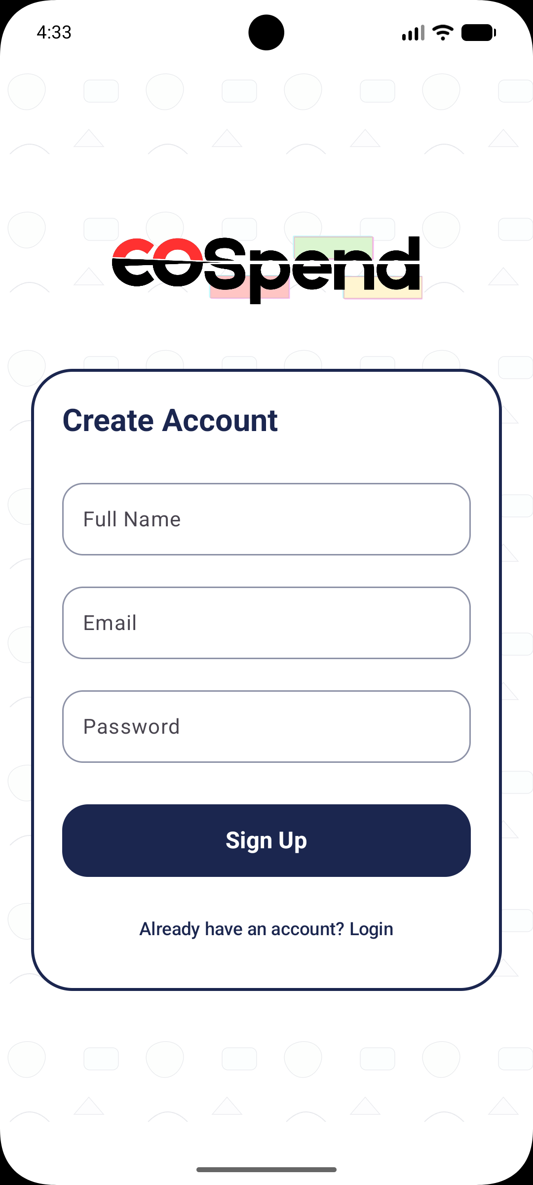 CoSpend Screenshot 2