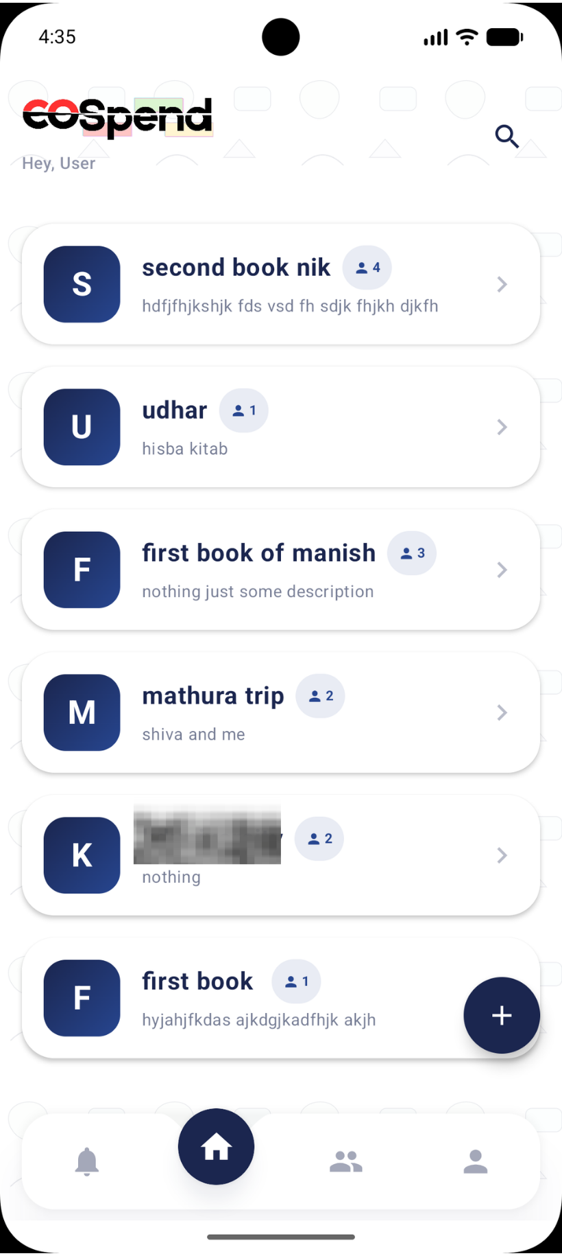 CoSpend Screenshot 5