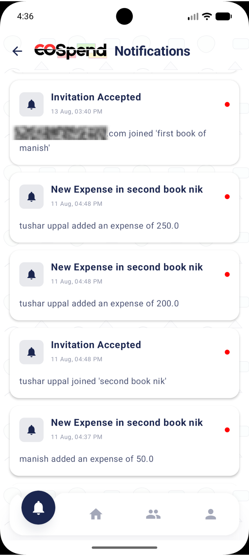 CoSpend Screenshot 8