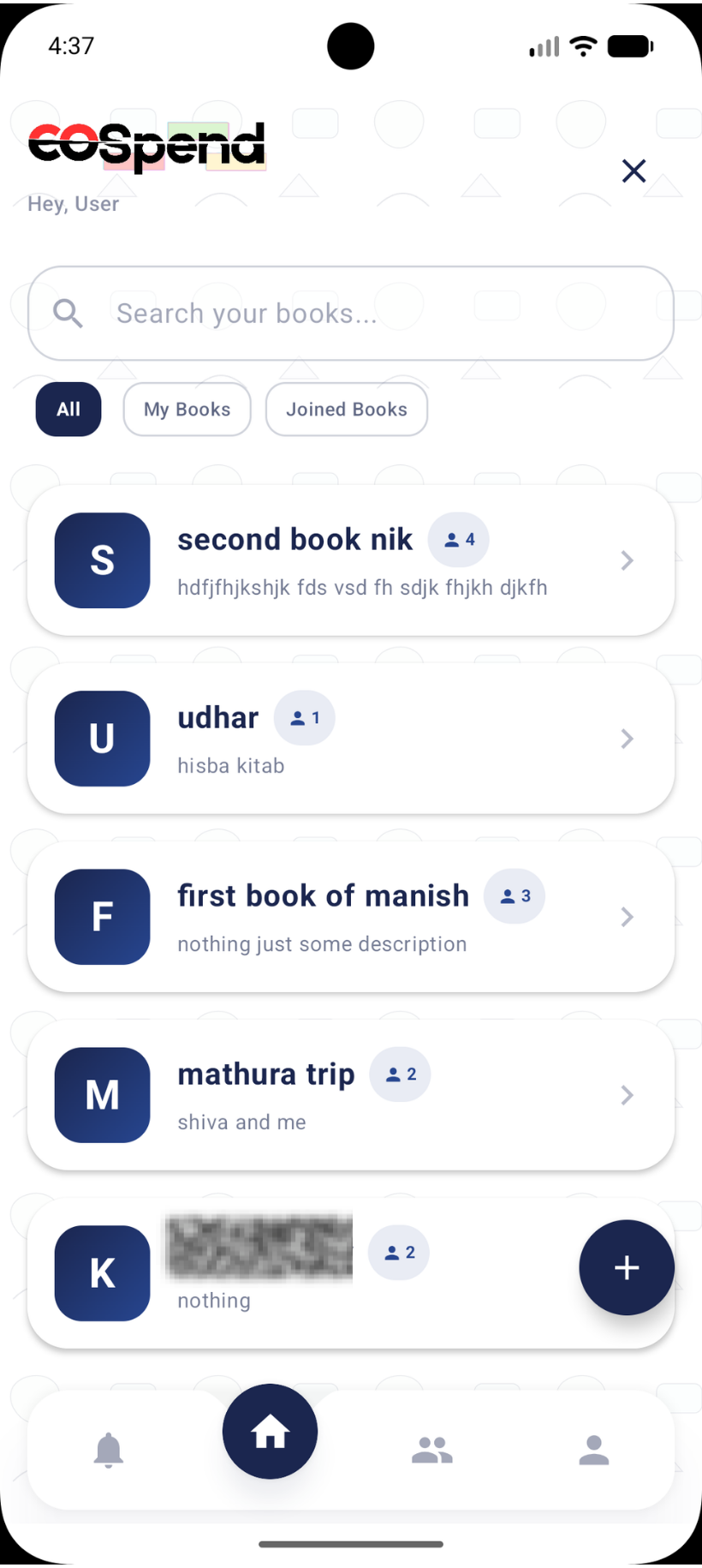 CoSpend Screenshot 9